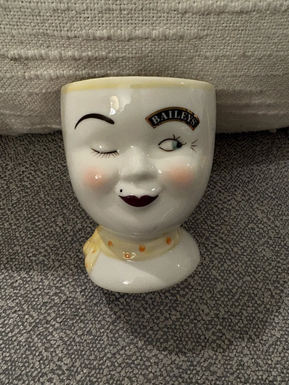 Vintage Bailey’s Winking ‘Yum!’ Mug